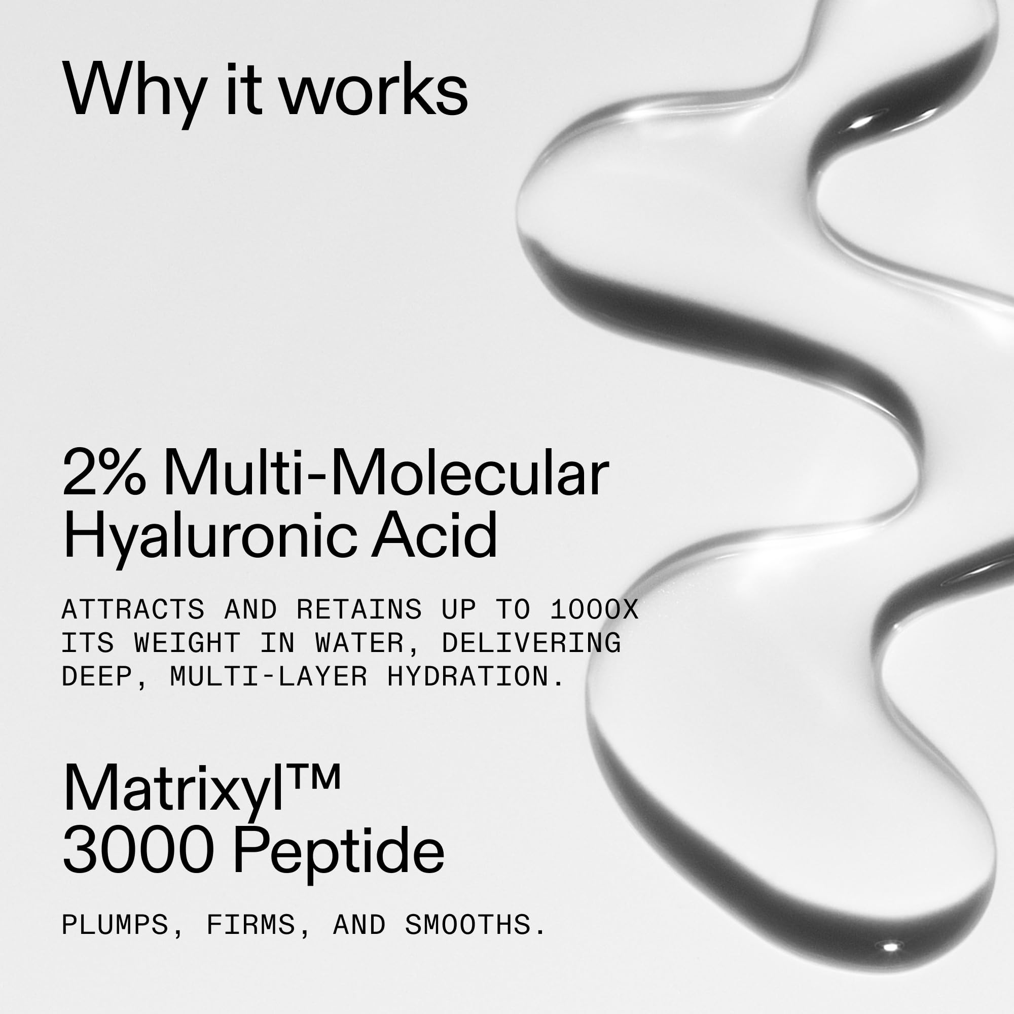 The INKEY List serum being applied to damp skin, improves absorption