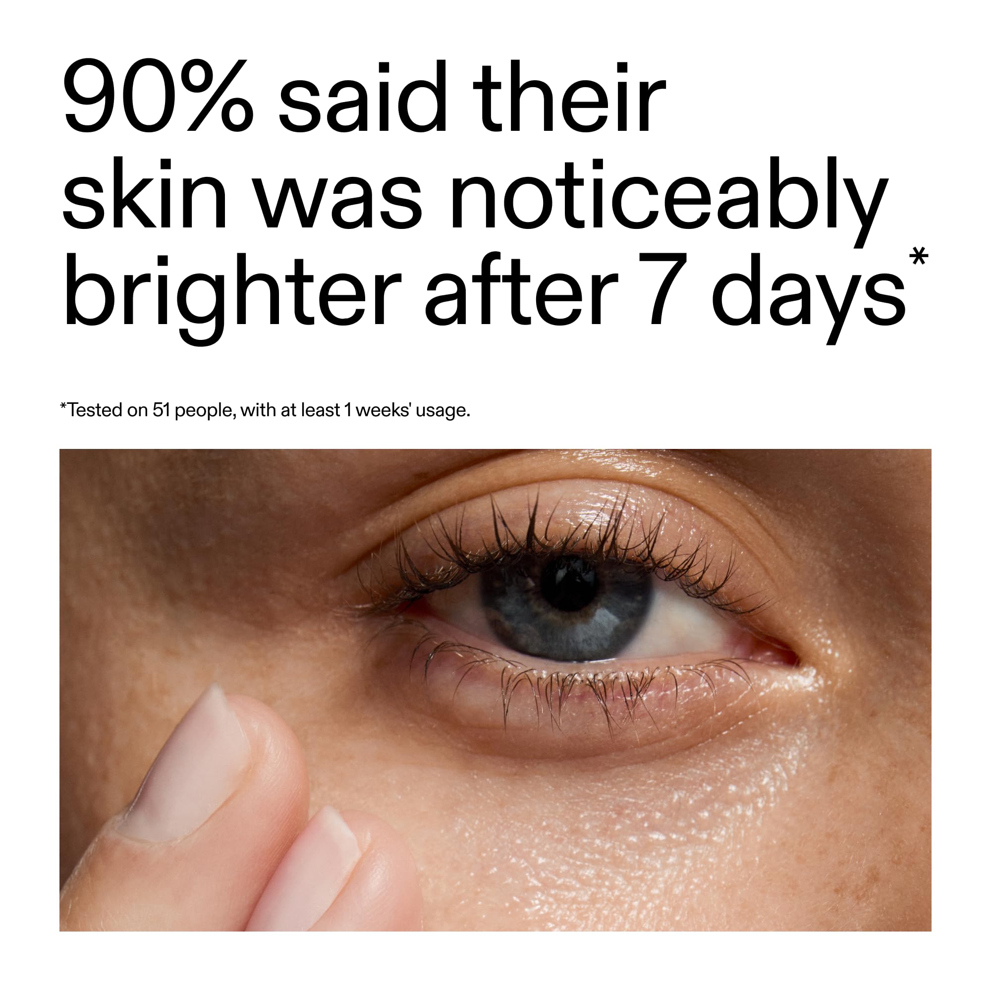 The INKEY List gel texture close-up showing gentle exfoliation benefit