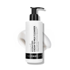 The INKEY List front packaging shows cleanser and gentle hydration benefit