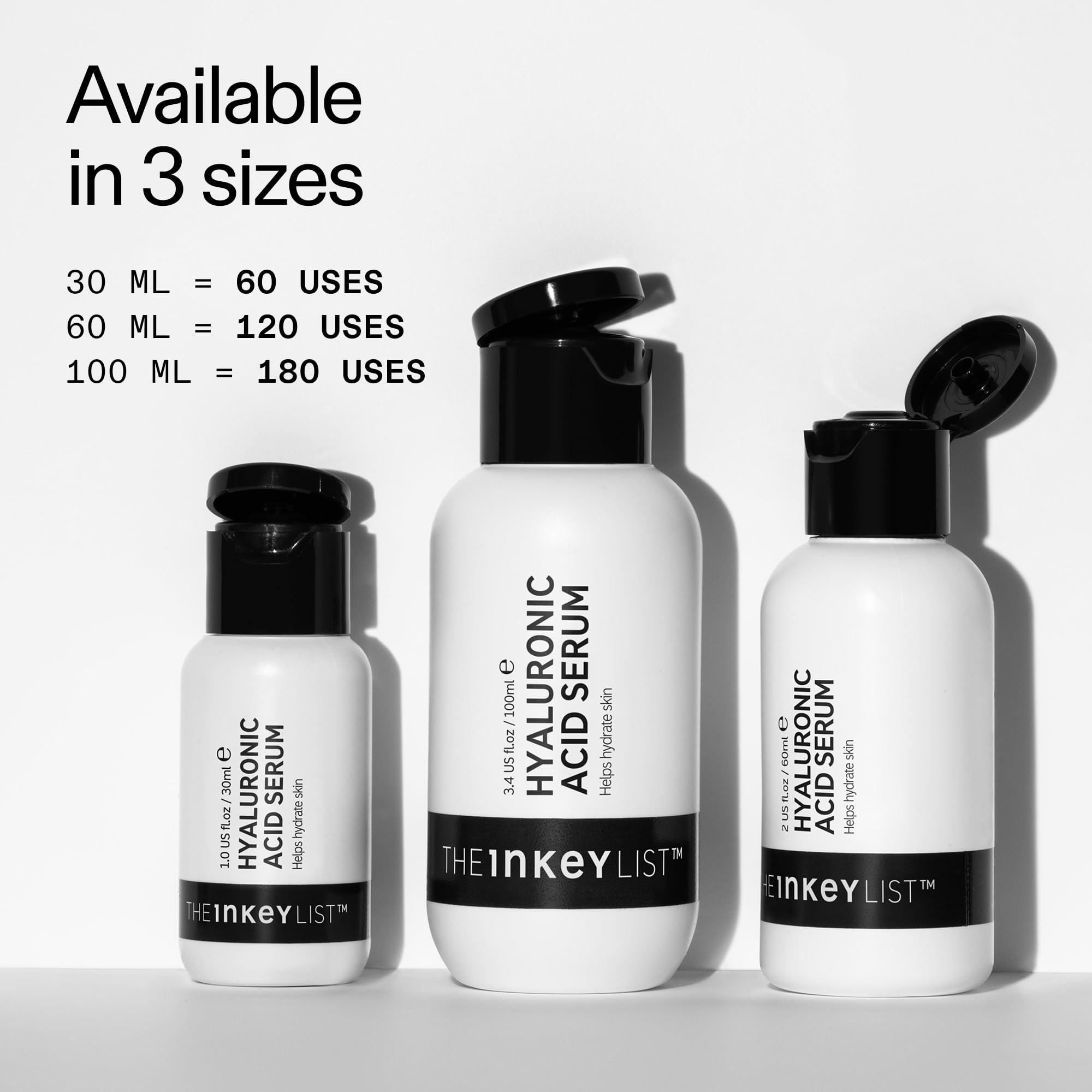 The INKEY List on a bathroom shelf in lifestyle setting, suggests routine use