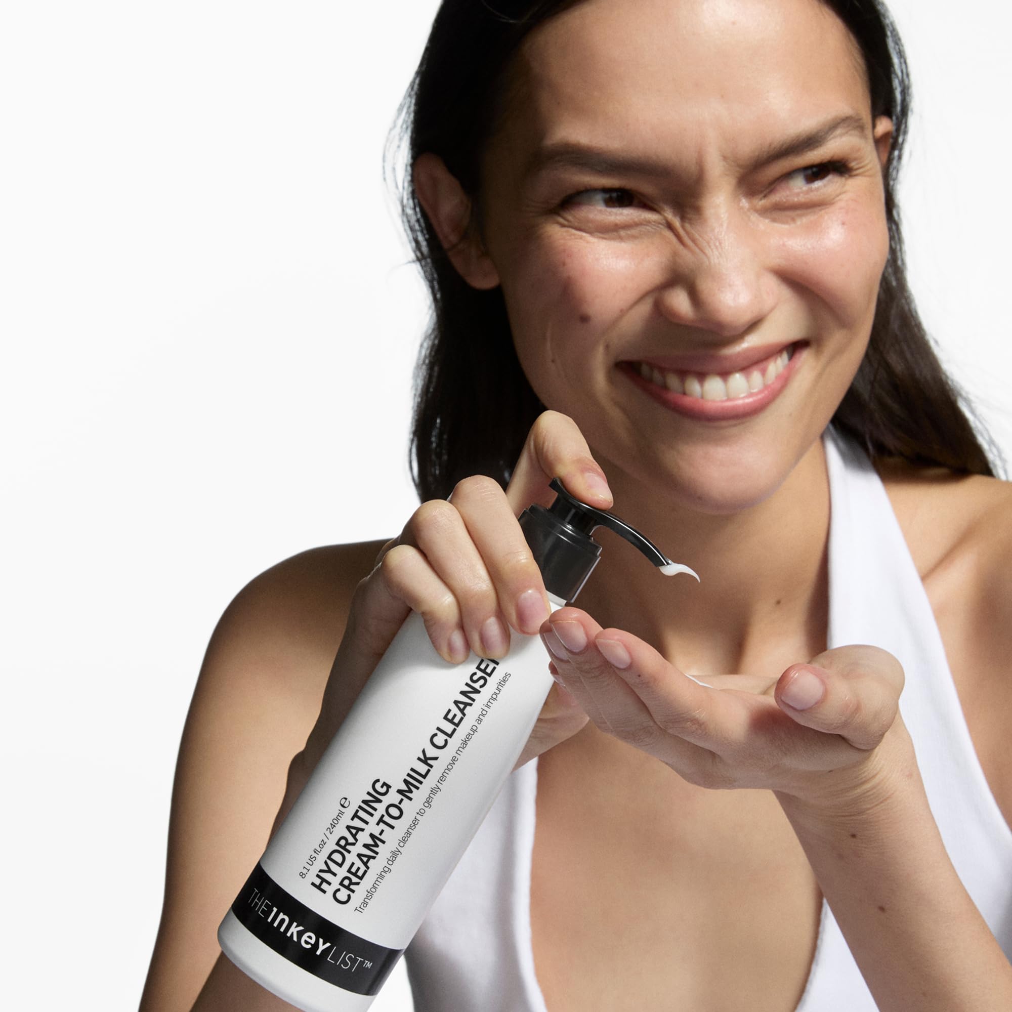 The INKEY List product staged on vanity to inspire skincare ritual