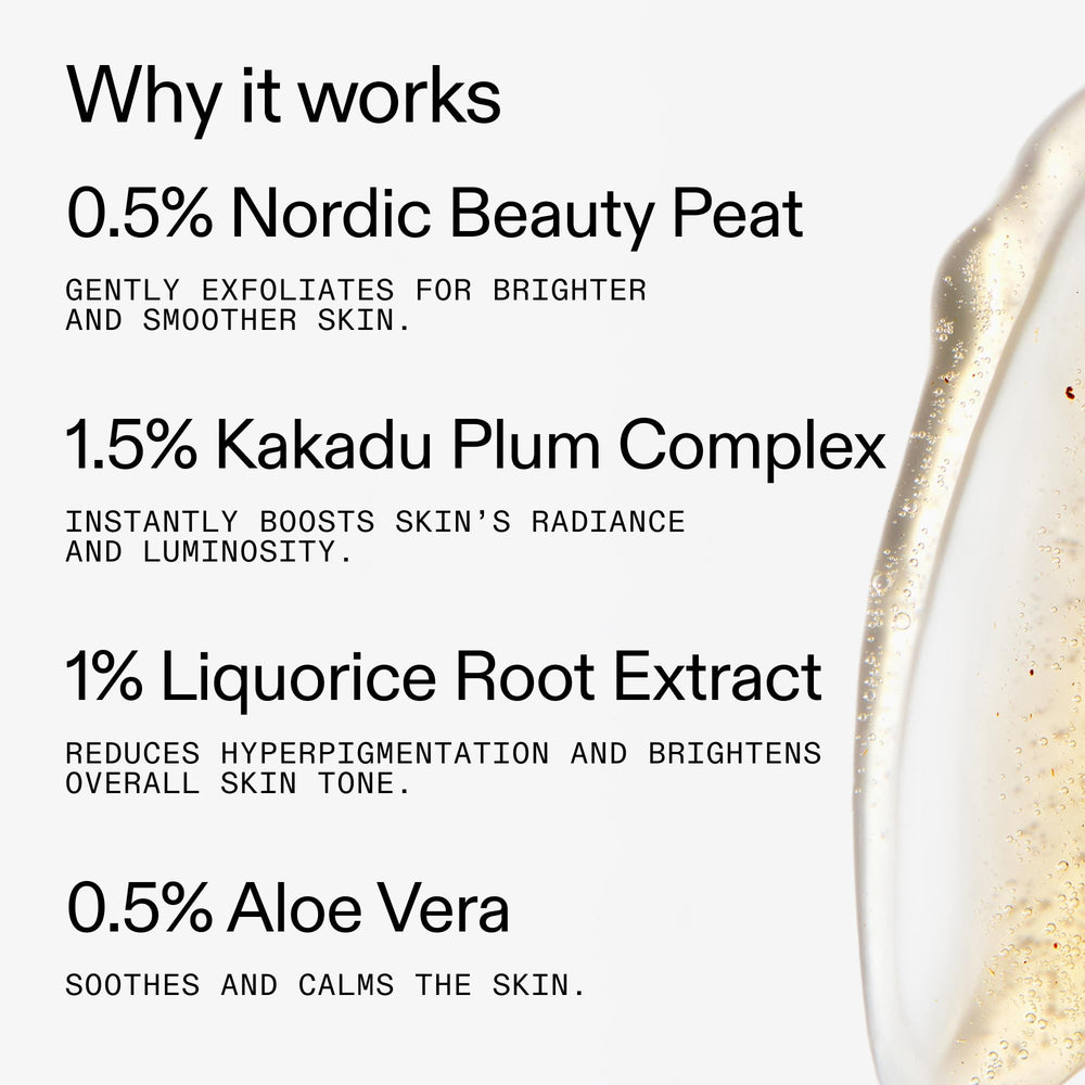 The INKEY List makeup removal demo revealing effective cleansing benefit