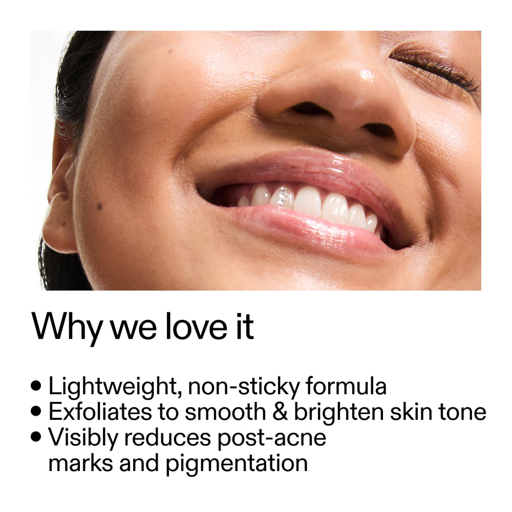 The INKEY List dropper dispensing serum to control application and reduce waste
