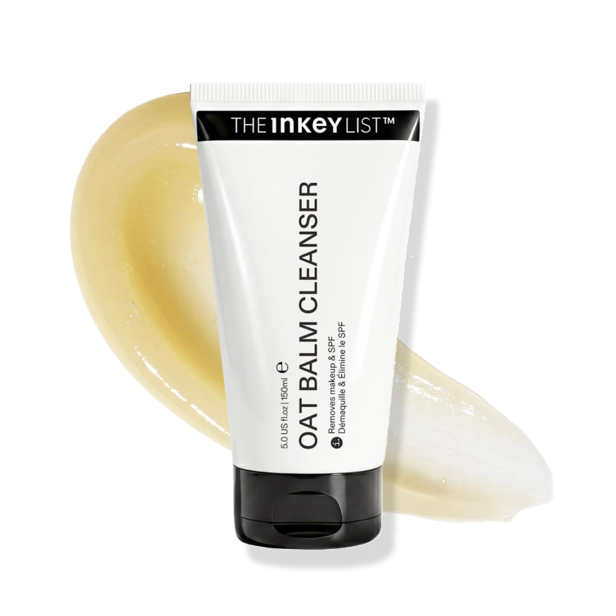 The INKEY List tube front view showing product name and clean packaging benefit