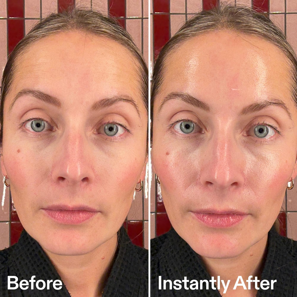 The INKEY List PDRN Serum on bathroom shelf suggesting easy daily routine addition