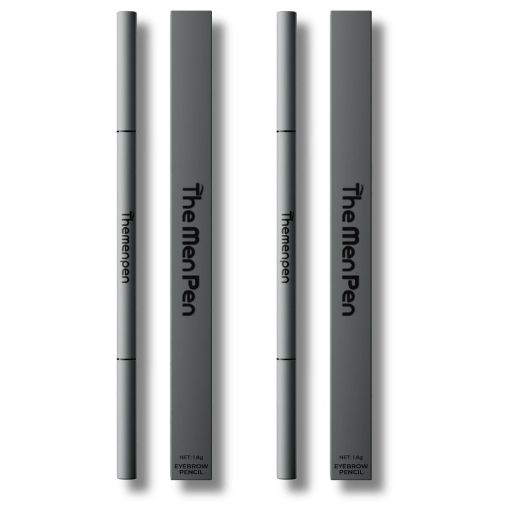 The Men Pen front packaging showing product and shade, quick grooming benefit