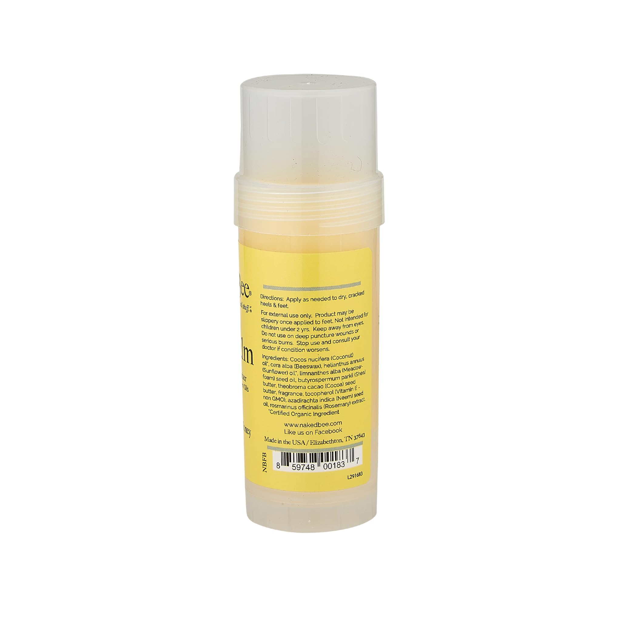 The Naked Bee close-up of roll-on applicator for precise, mess-free use