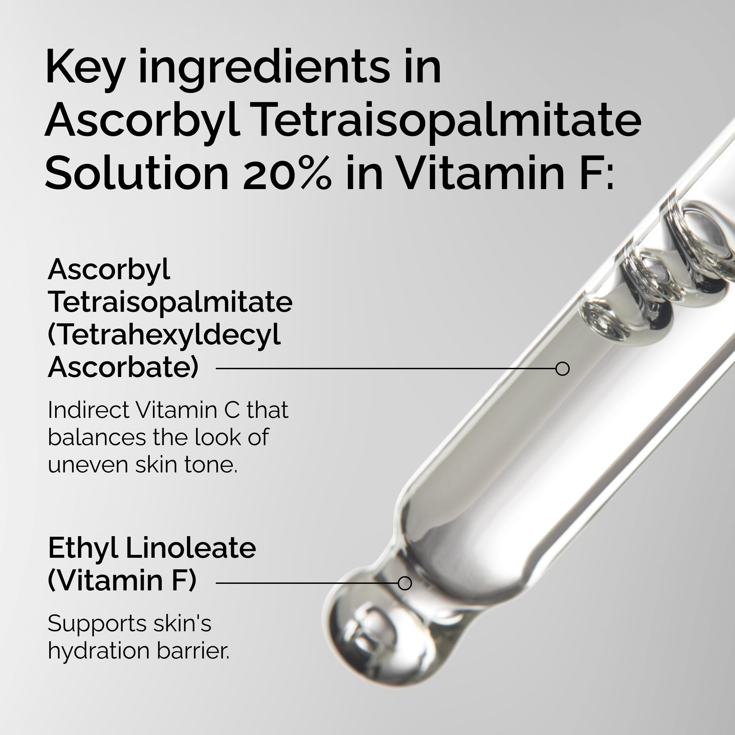The Ordinary dropper dispensing oil illustrating precise application