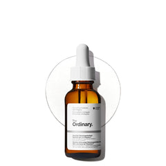 The Ordinary front bottle shot showing label and benefits