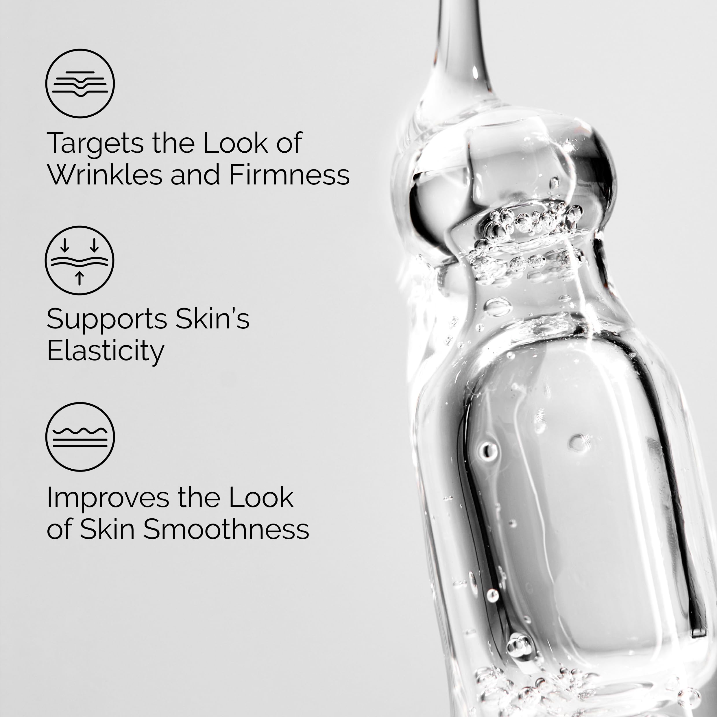 The Ordinary serum on hand demonstrating quick absorption benefit