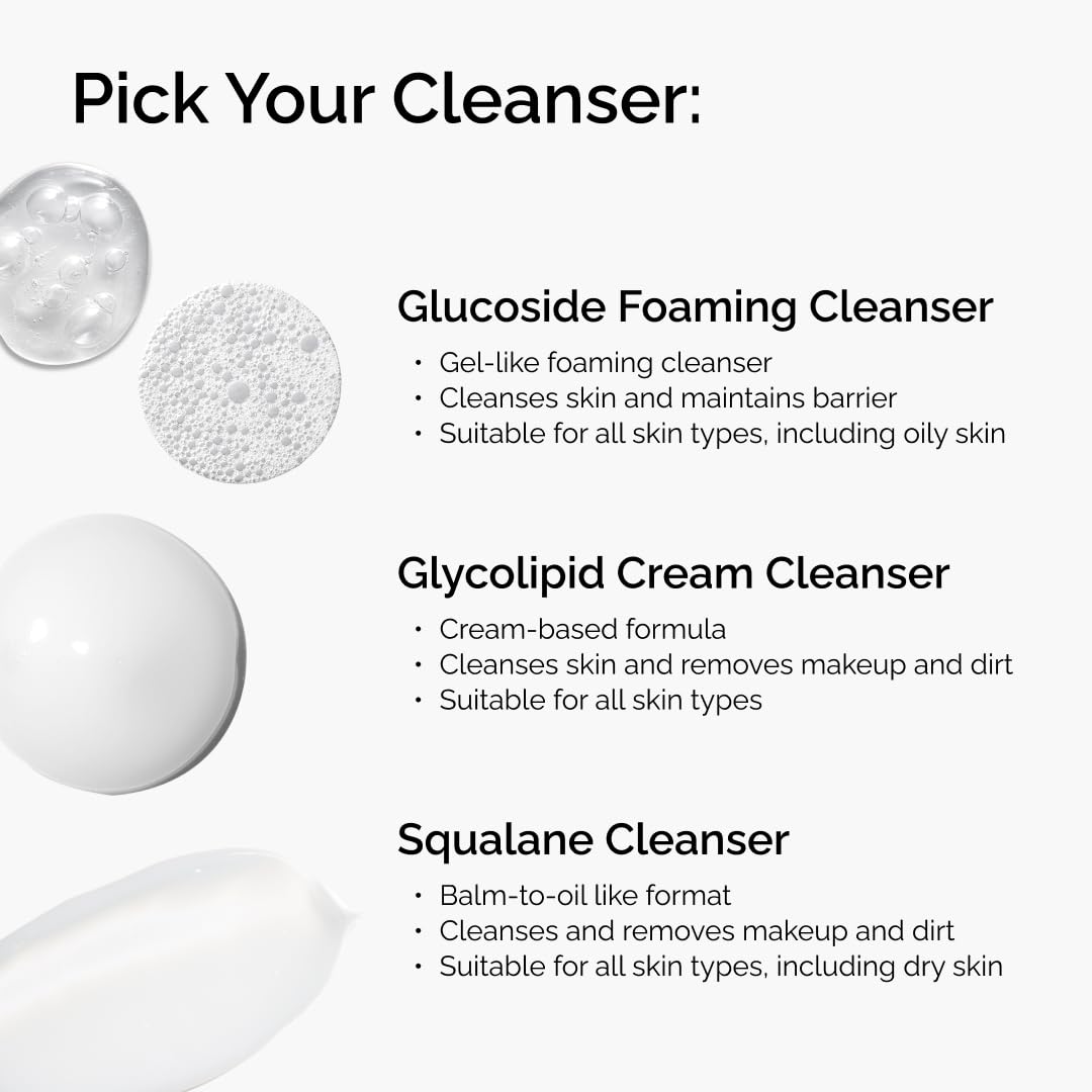 The Ordinary balm spread on palm before application, illustrating smooth glide