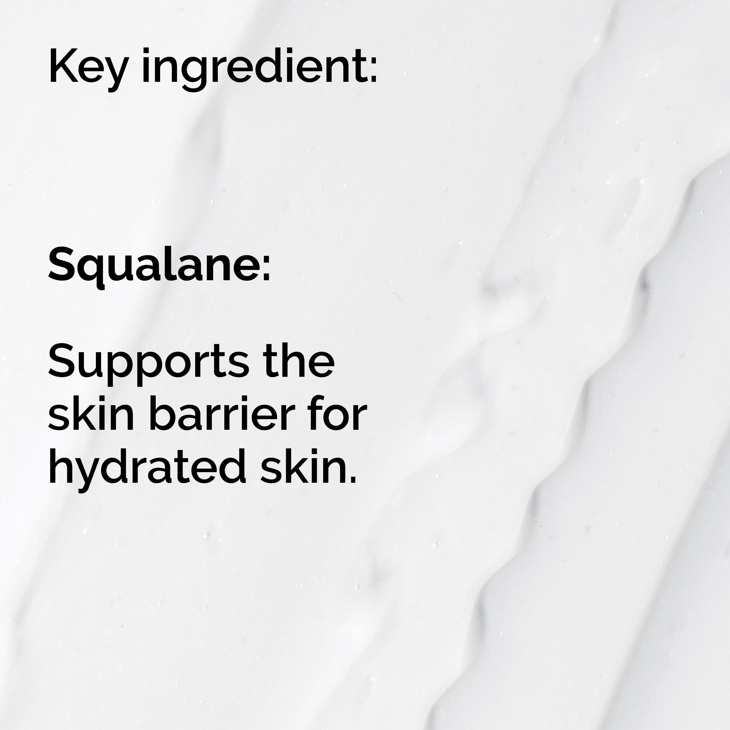 Close-up of balm texture highlighting The Ordinary squalane cleanser’s smooth emollient finish