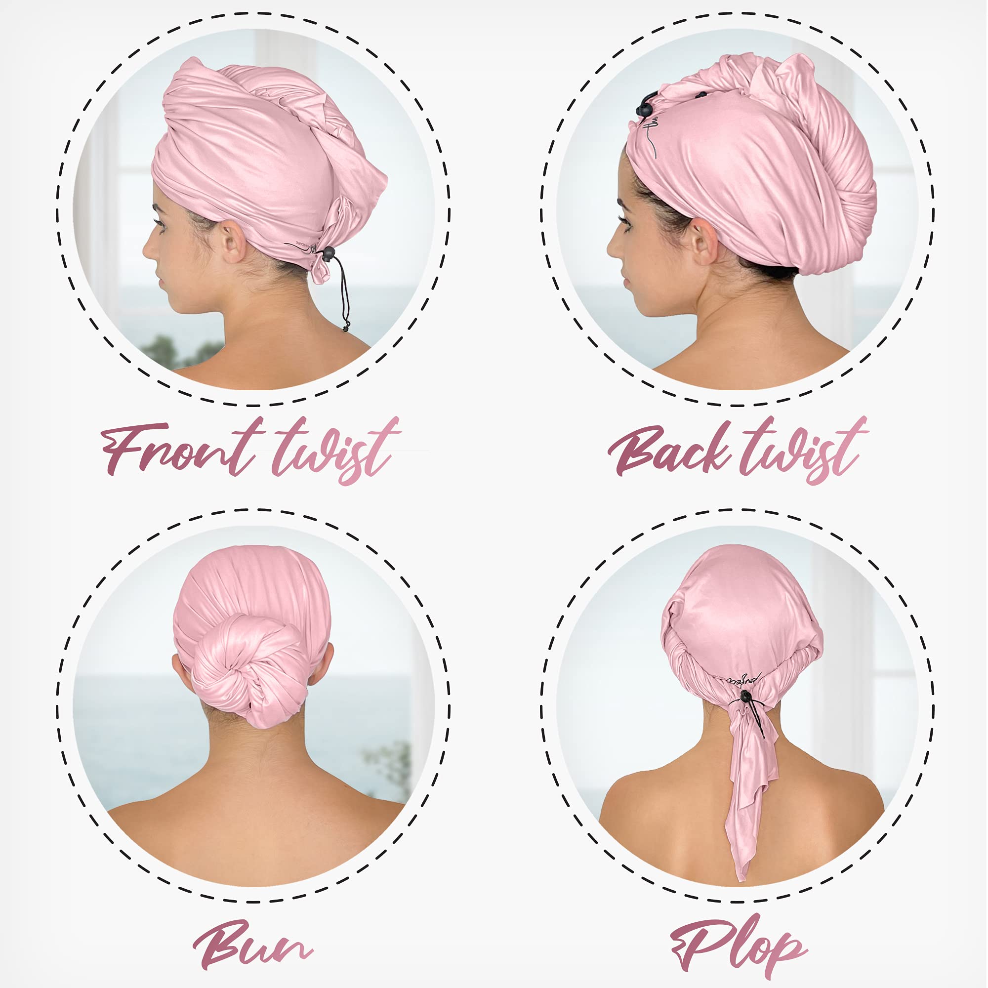 THE PERFECT HAIRCARE silky fabric texture gentle on hair strands