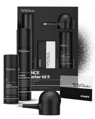 The Rich Barber front packaging of N'Hance Pro Kit showing full set and benefits
