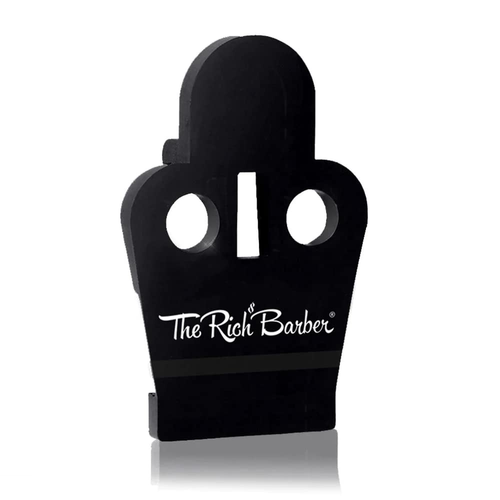 The Rich Barber front view of the On The Money setter showing compact design and precision