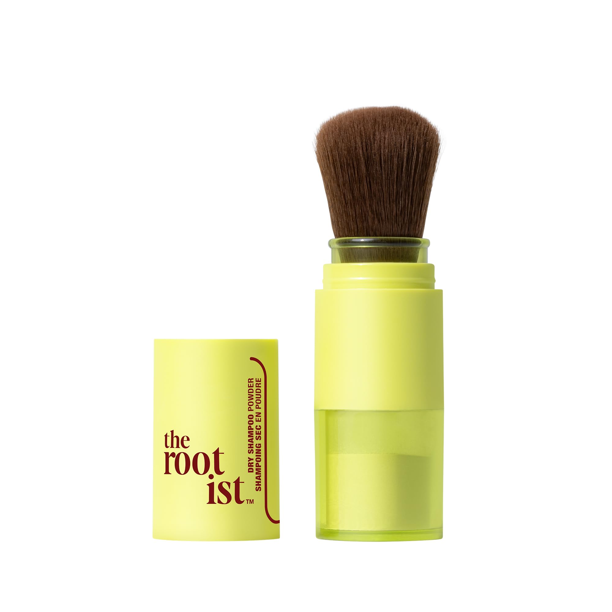 THE ROOTIST front packaging showing compact travel-friendly dry shampoo