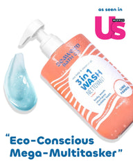 The Seaweed Bath Co. back label with ingredients and usage benefits