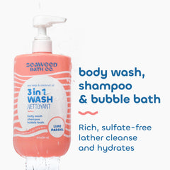 The Seaweed Bath Co. pump detail for easy dispensing and controlled use
