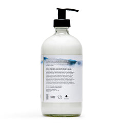 The Unscented Company pump dispensing lightweight lotion texture