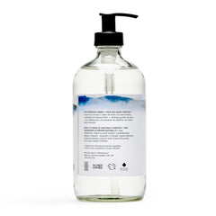 The Unscented Company pump detail highlighting smooth dispensing and user-friendly operation benefit