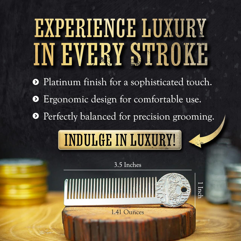 THE VINTAGE GROOMING CO. finish close-up highlighting durable, corrosion-resistant surface