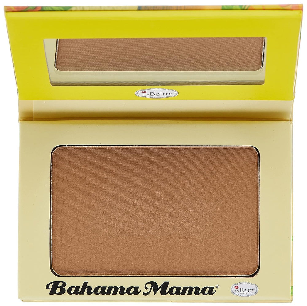 theBalm Bahama Mama powder texture close-up highlighting matte finish and blendability benefit