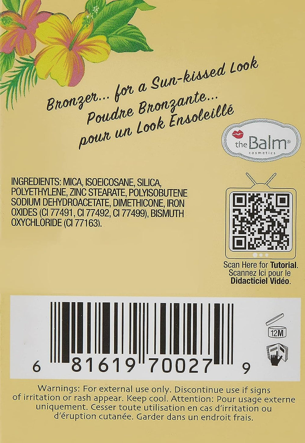 theBalm Bahama Mama applied under cheekbone to illustrate natural contouring and sculpting benefit