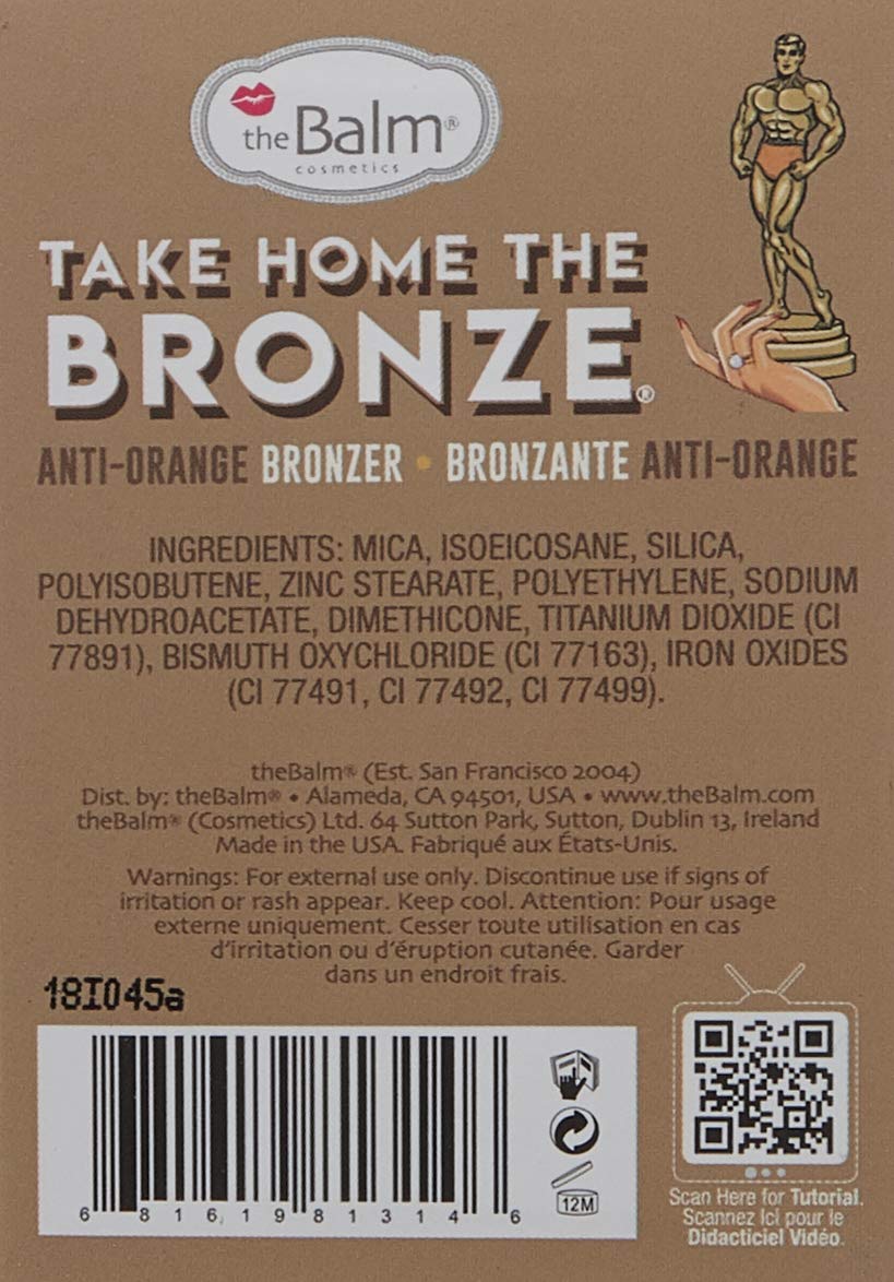 theBalm Oliver applied on cheek demonstrating natural contour and warmth