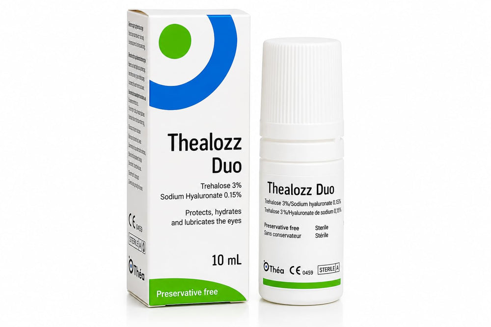 Thelaozz Duo front bottle view showing label and travel-friendly convenience