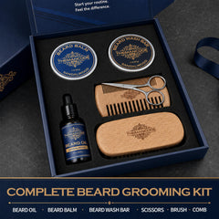 THEMANCODE beard balm jar detail showing conditioning and light hold