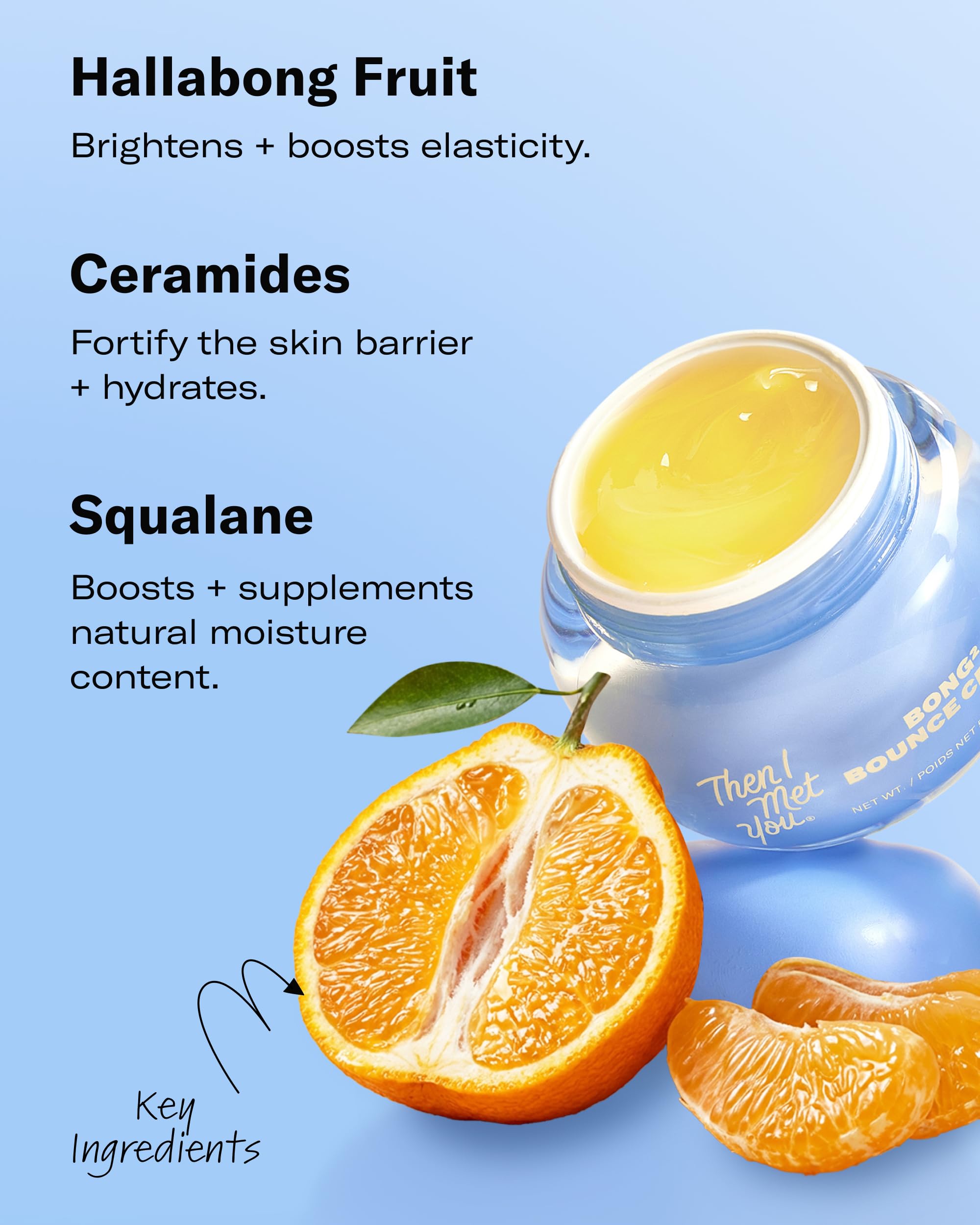 Then I Met You Hallabong extract close-up highlighting natural vitamin C benefits
