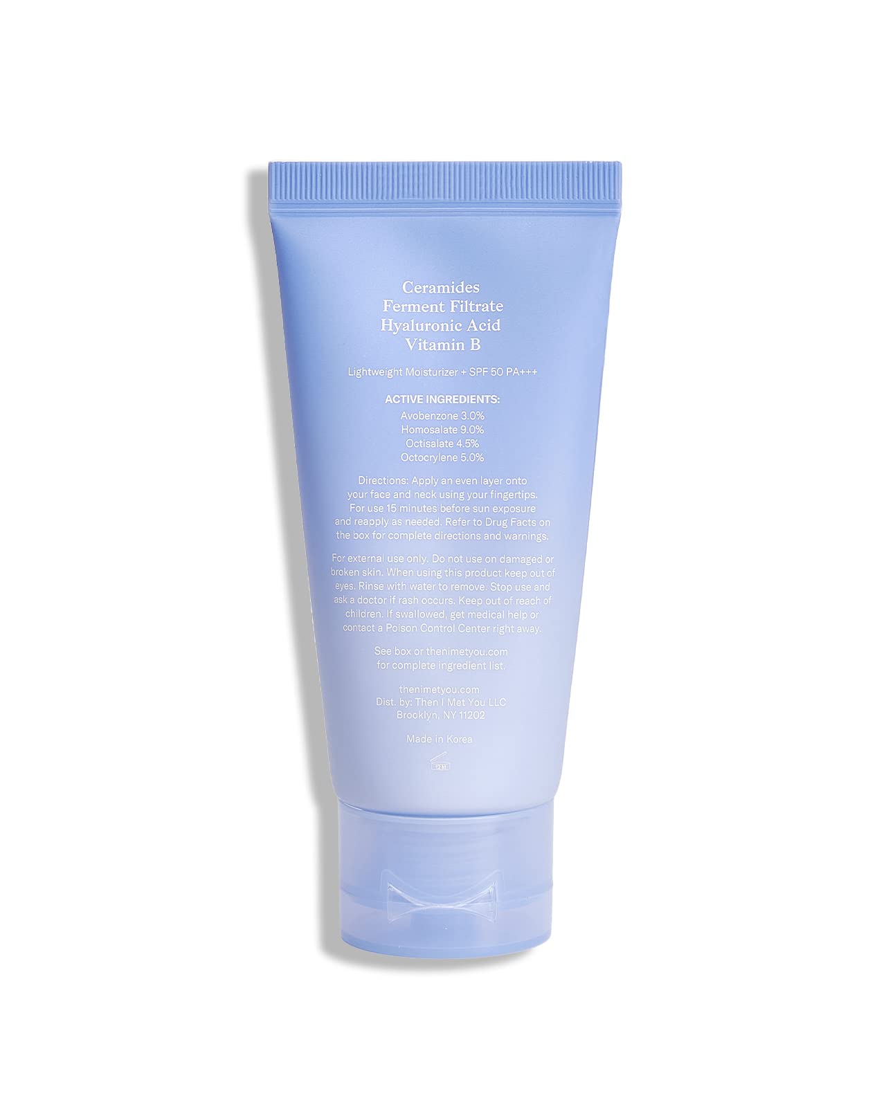 Then I Met You sunscreen on vanity in sunlit bathroom inspiring daily use ritual