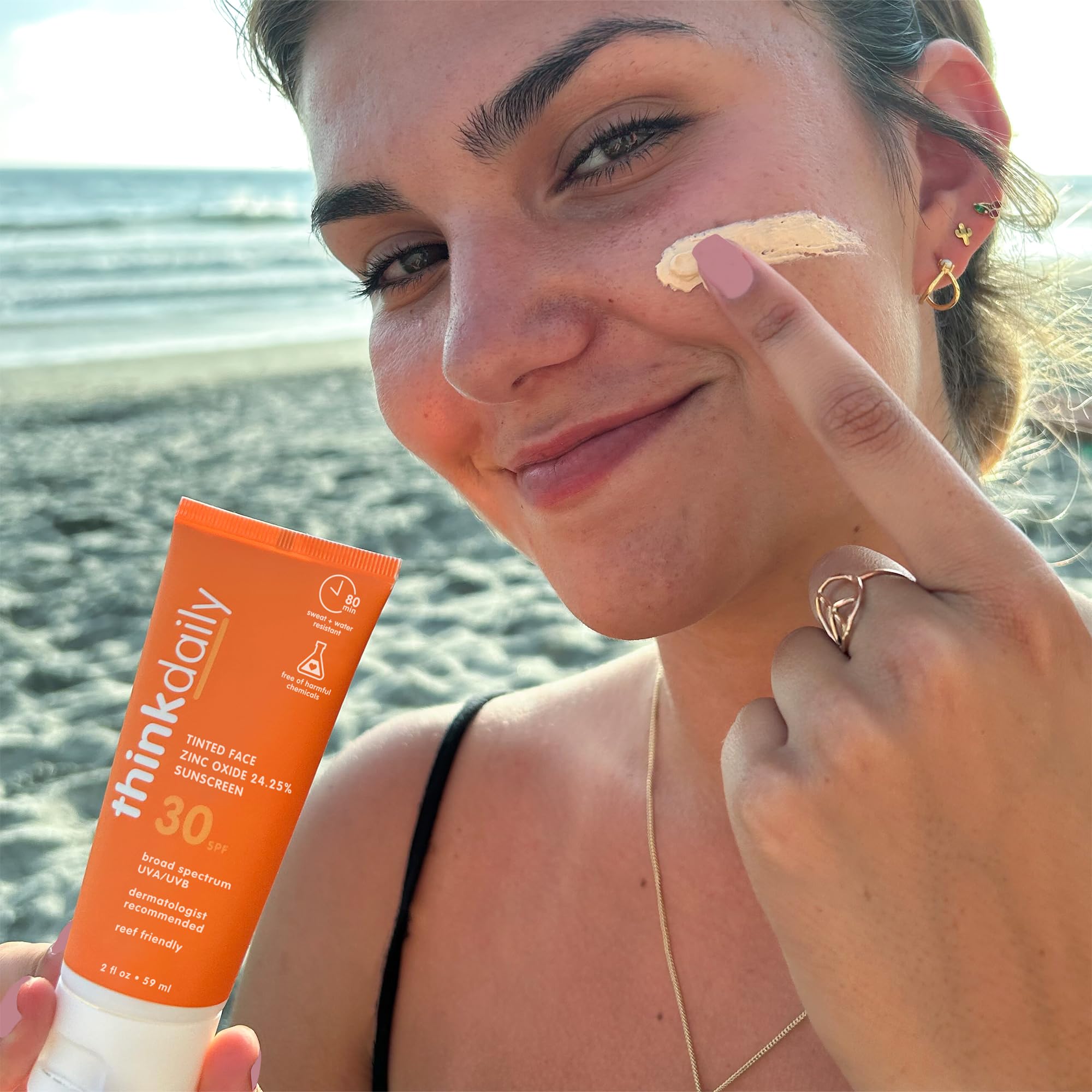 Think brand ingredient label highlighting clean formula benefit