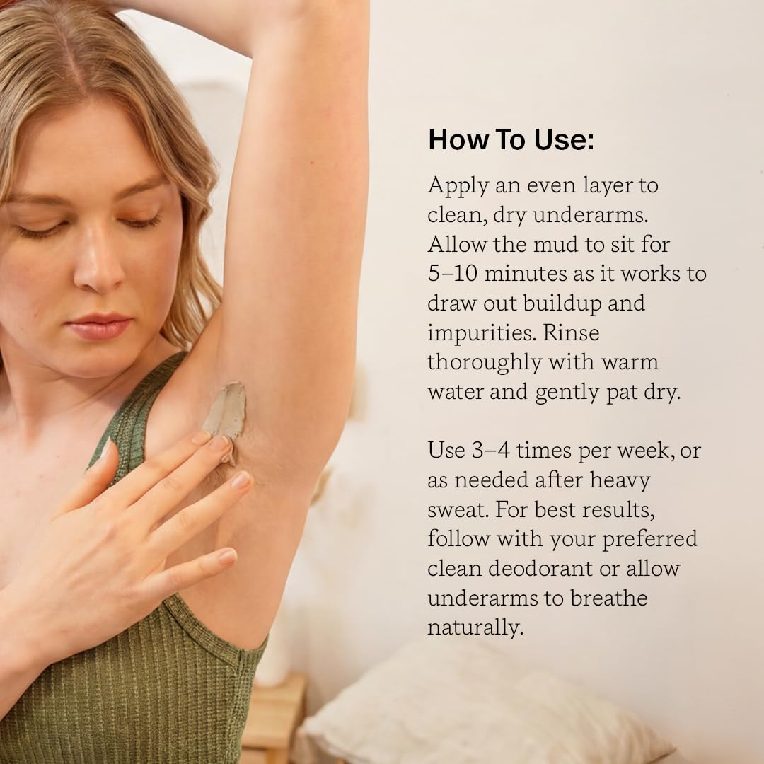 Third Layer being rinsed from underarm showing gentle removal and refreshed skin