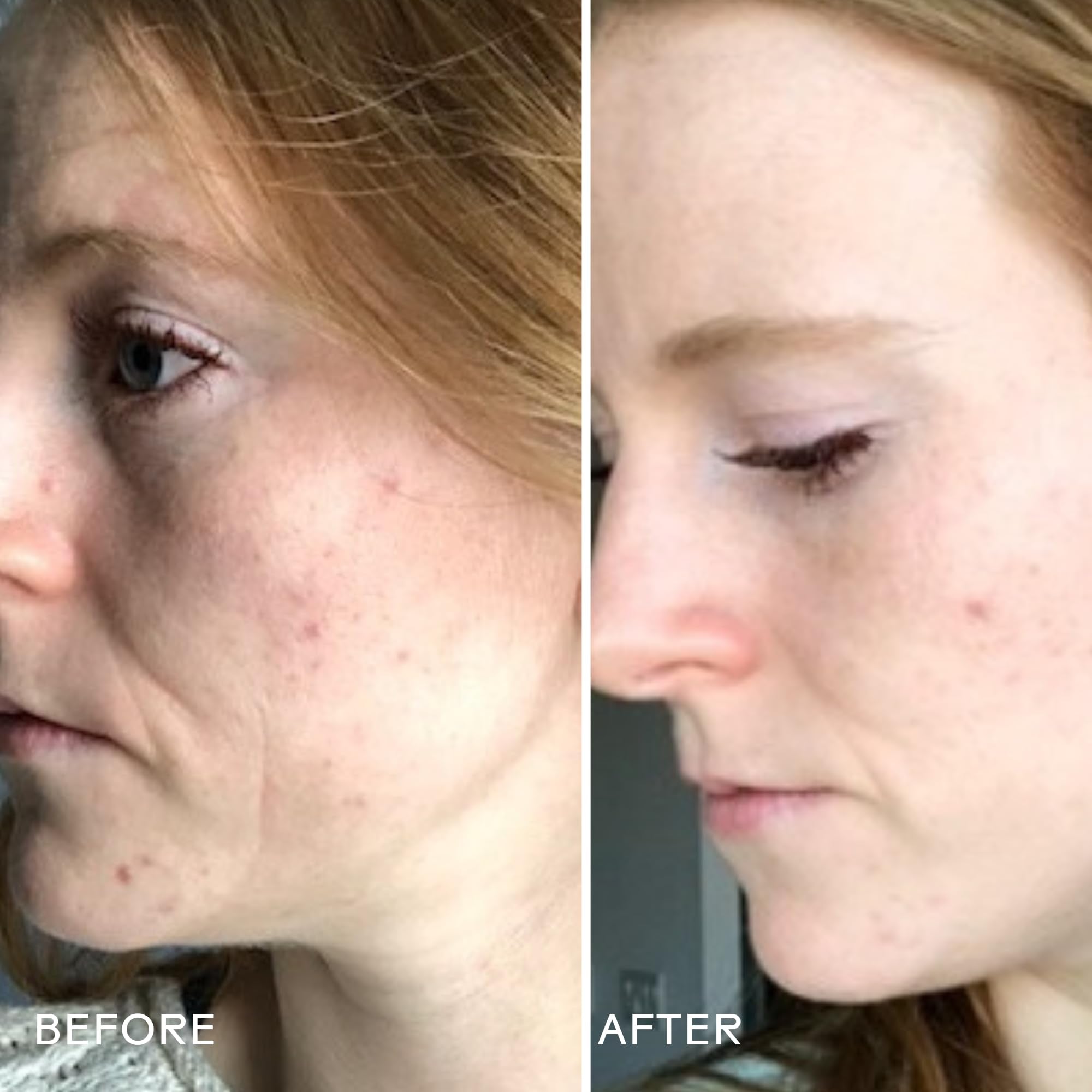 Three Ships open bottle revealing product texture and easy rinse-away formula