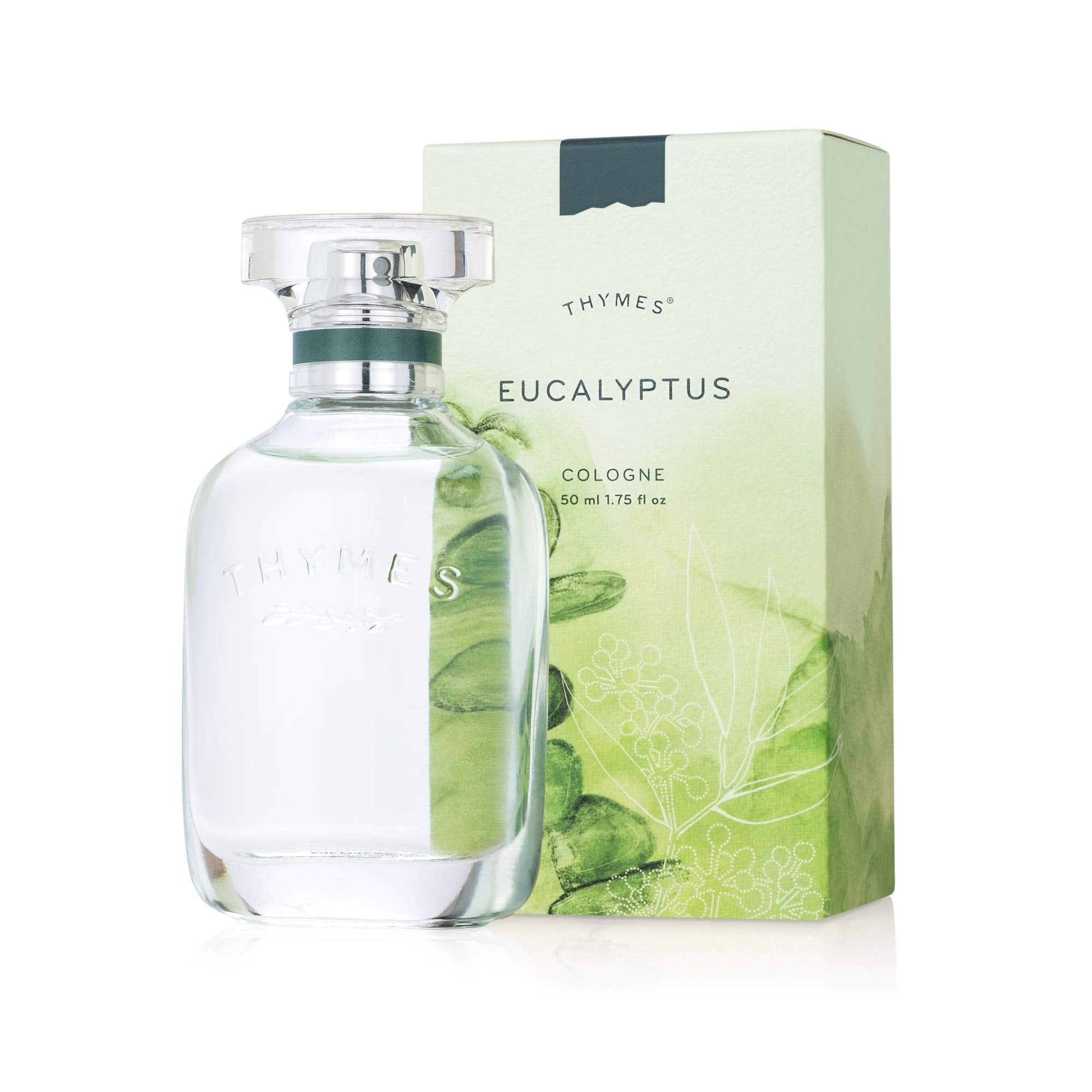 Thymes eucalyptus front packaging showing clean label and size benefit