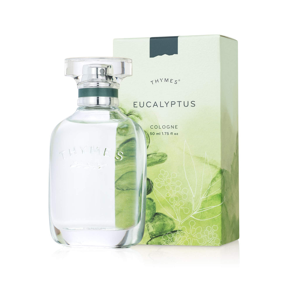 Thymes eucalyptus front packaging showing clean label and size benefit