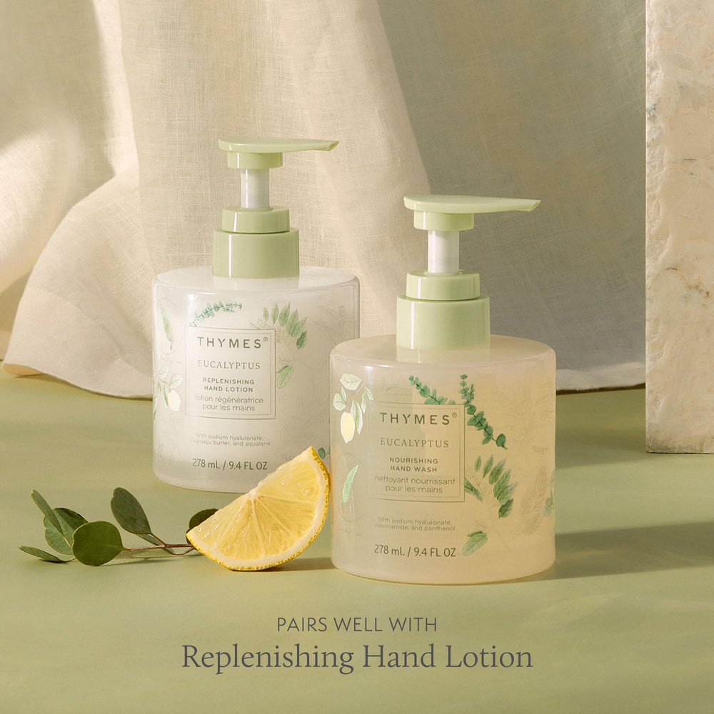 Selected plant-based ingredients with Thymes branding, illustrating clean formulation benefits