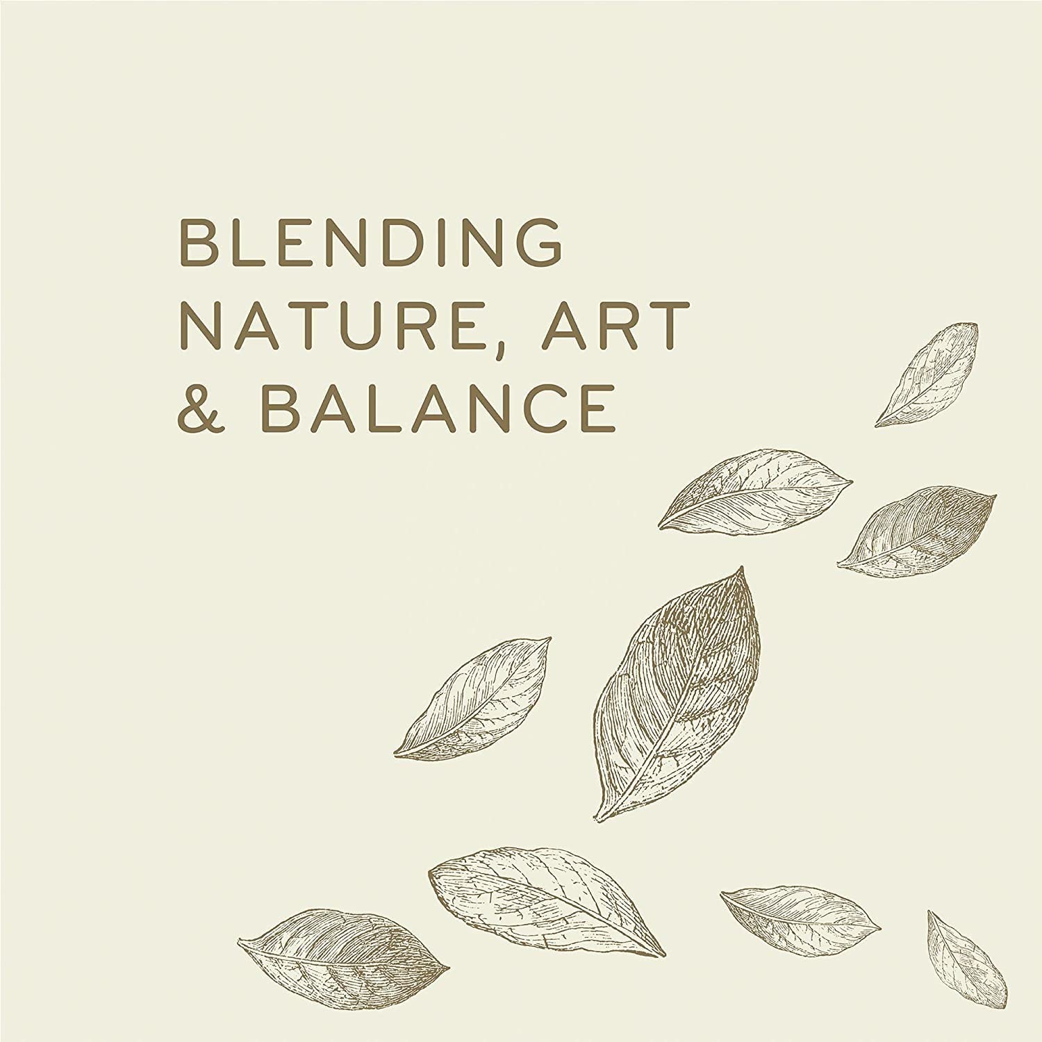 Thymes Goldleaf refill bottle beside glass bottle promoting sustainable refill benefit
