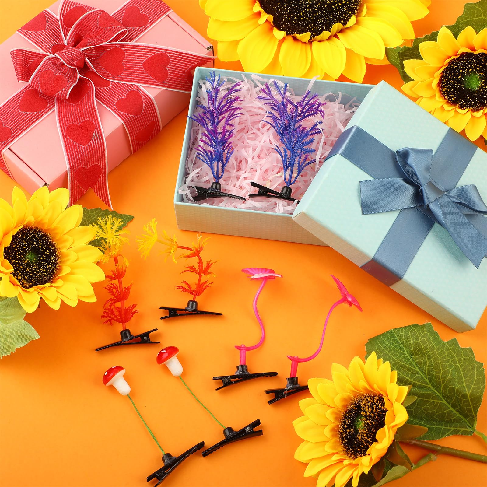 Lifestyle party scene with Tigeen clips showing festive styling benefit