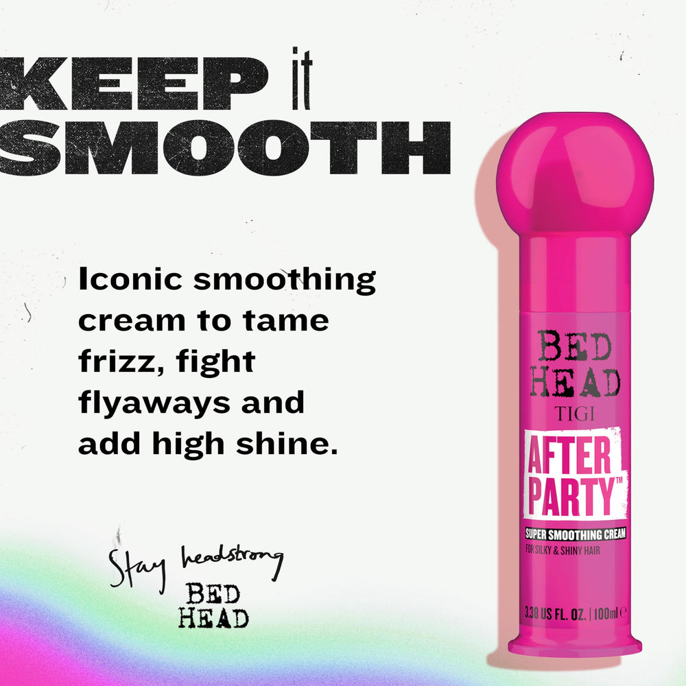 TIGI Bed Head close-up of creamy texture highlighting lightweight blend