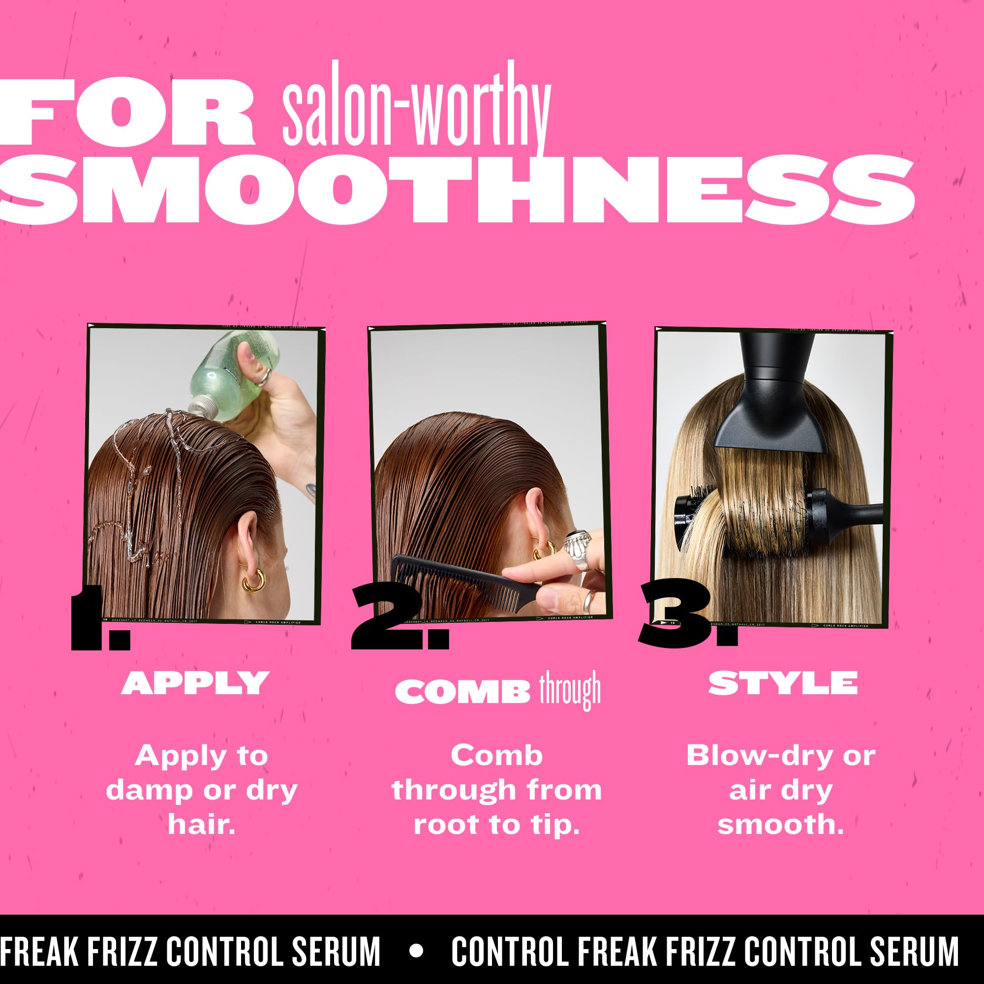 TIGI Bed Head label close-up highlighting key ingredients and benefits