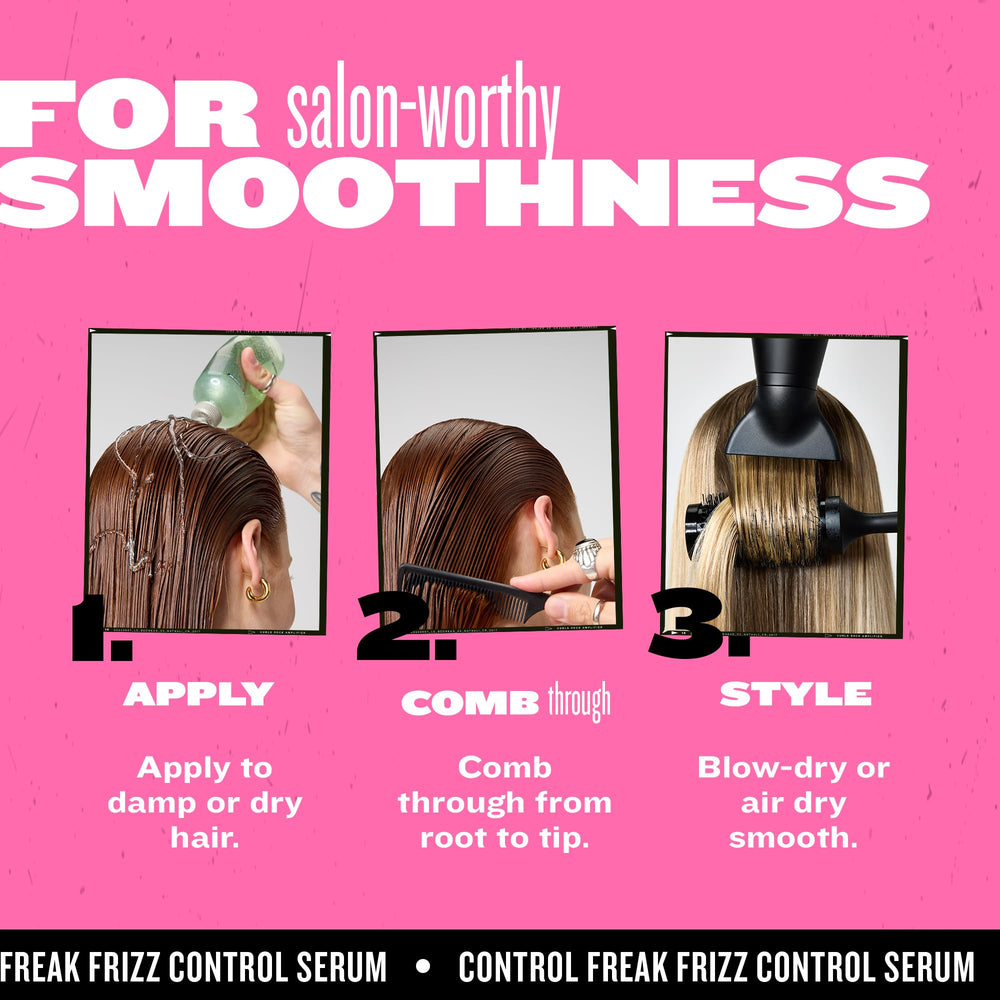 TIGI Bed Head label close-up highlighting key ingredients and benefits