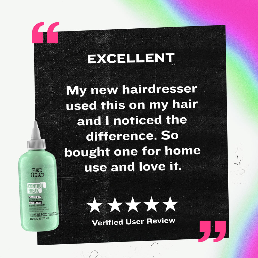 TIGI Bed Head on bathroom shelf in lifestyle scene for daily use appeal