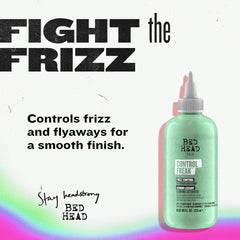 TIGI Bed Head texture close-up of serum demonstrating lightweight feel