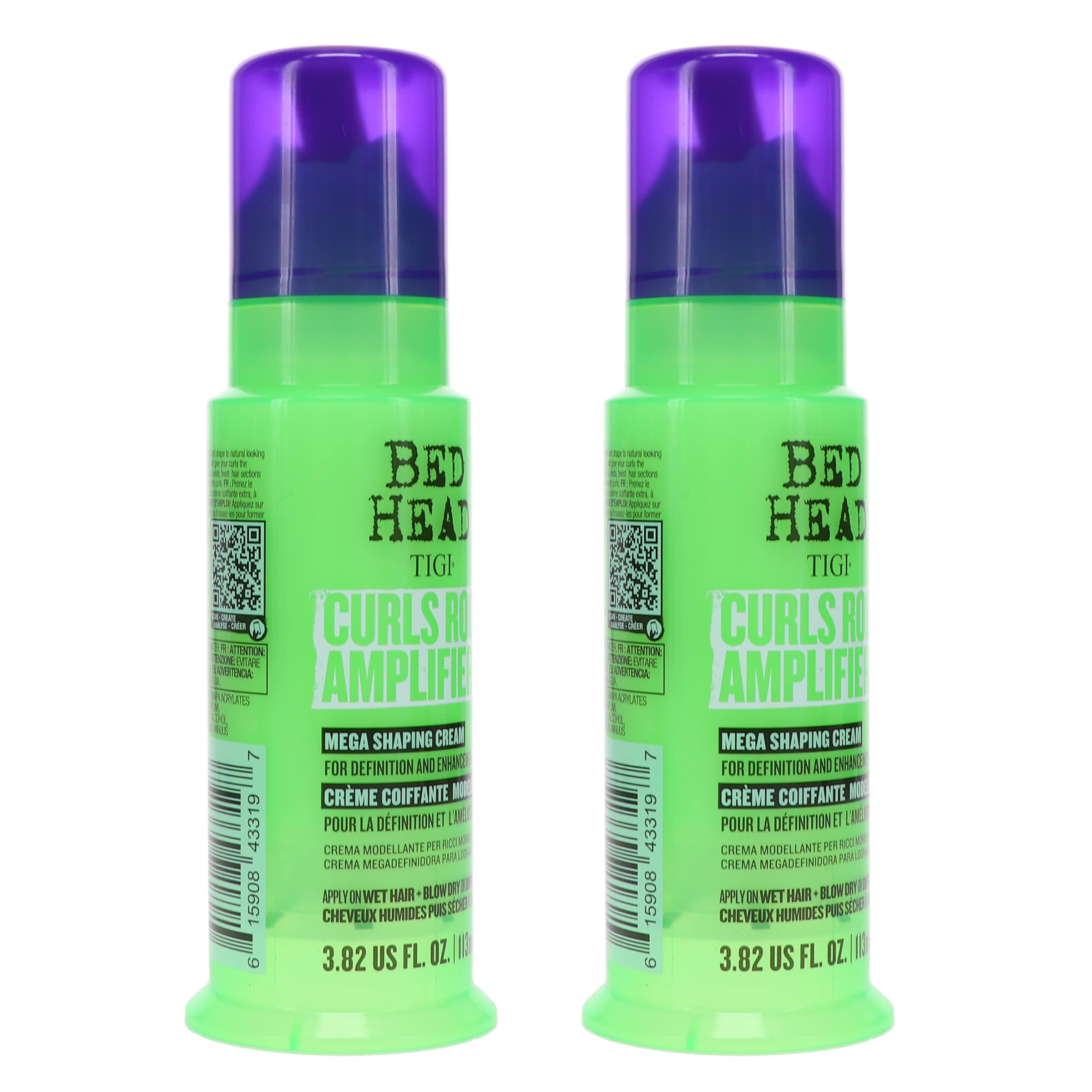 TIGI Bed Head cream on palm demonstrating controlled, lightweight amount