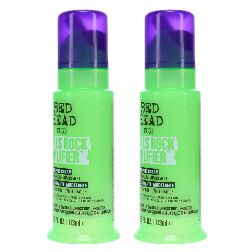 TIGI Bed Head cream texture close-up that highlights smooth application