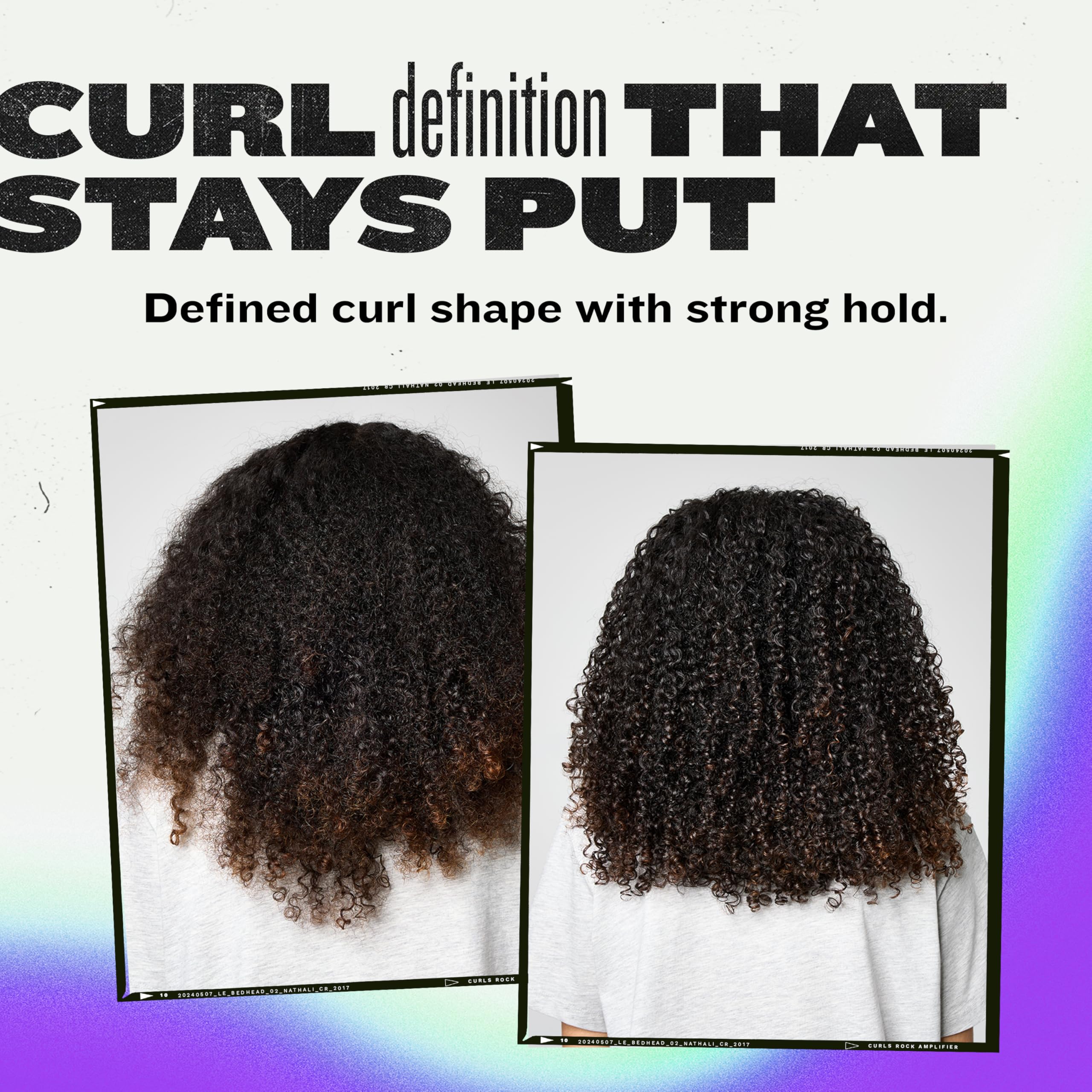 TIGI Bed Head 8.4 oz size comparison on a tabletop for scale
