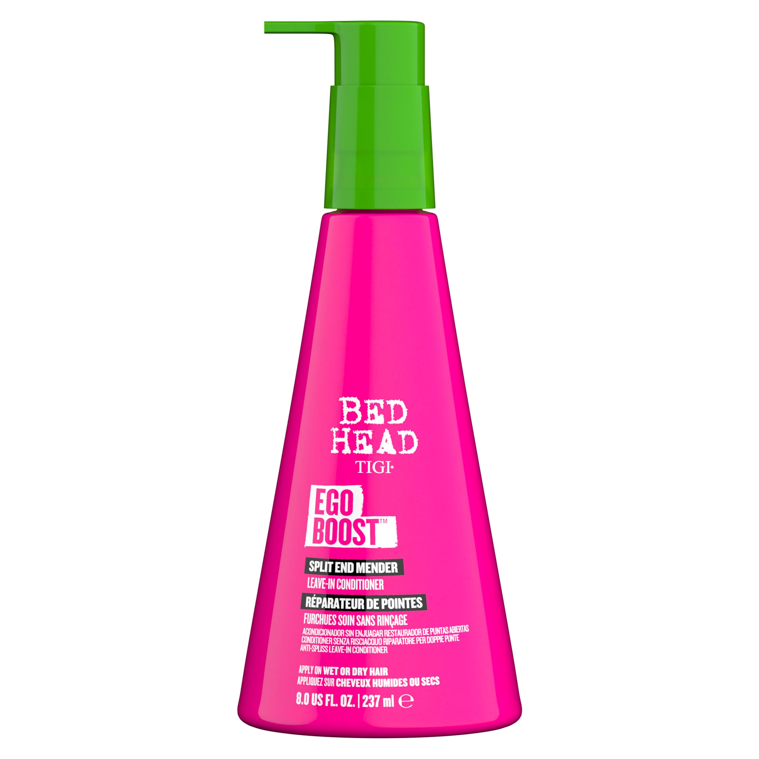 TIGI Bed Head front bottle showing product and branding for easy identification