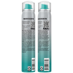 TIGI Bed Head back label with directions and ingredient info for travel convenience benefit